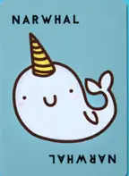 Narwhal card from Taco Cat Goat Cheese Pizza game