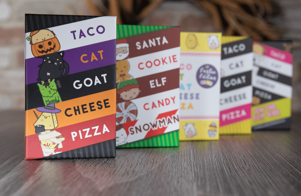 Taco Cat Goat Cheese Pizza Christmas Edition: The Ultimate Holiday Party Game