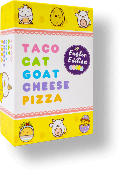 Taco Cat Goat Cheese Pizza Easter Edition