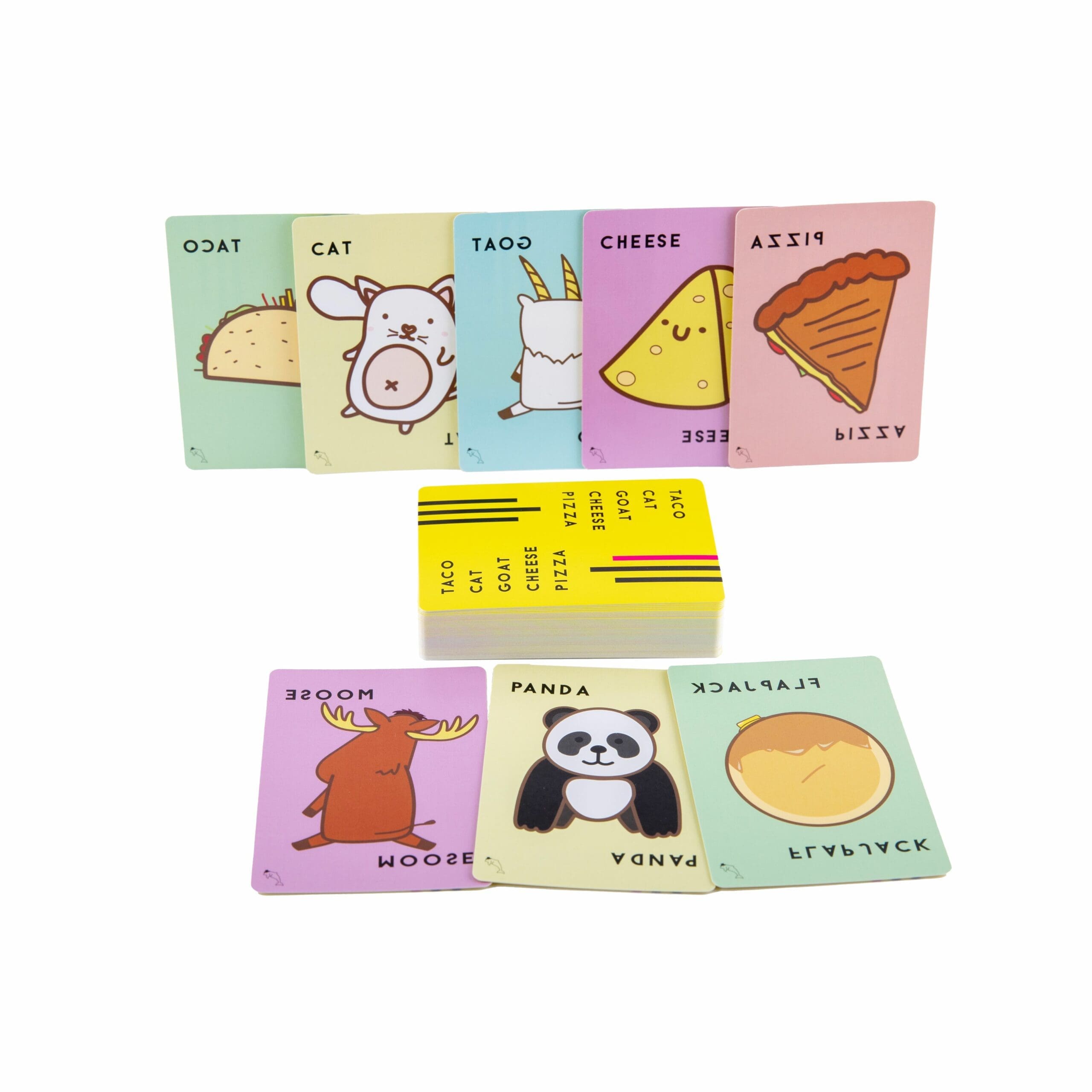 Moose character card from Taco Cat Goat Cheese Pizza expansion