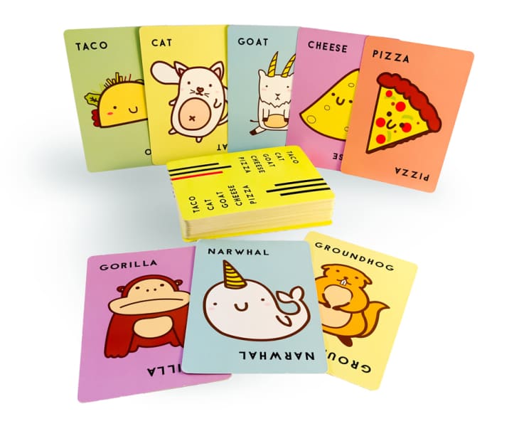 Complete Taco Cat Goat Cheese Pizza card deck spread