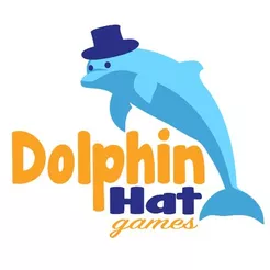 Dolphin Hat Games company logo or game creation studio