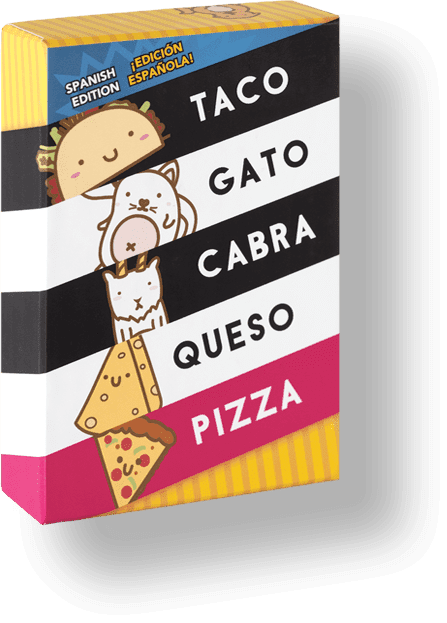 Spanish Edition Taco Gato Cabra Queso Pizza